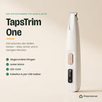 TapsTrim One – der leise Pfotentrimmer für Hund & Katze